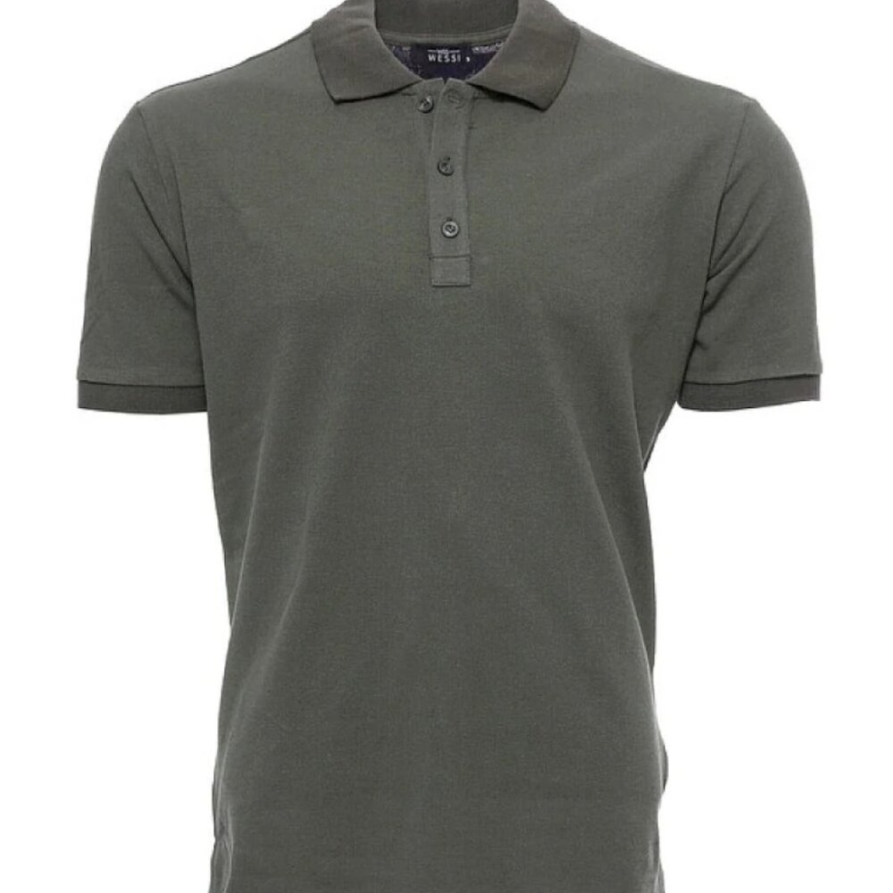 Wessi Olive Green Short Sleeve Polo